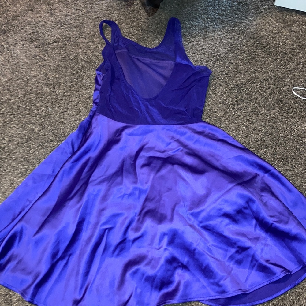 Juniors Dress . Skater dress . Purple . XS